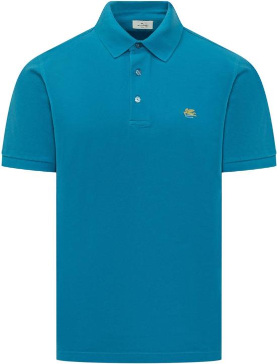 26SS 에트로 로고 코튼 폴로 티셔츠 MRMD0005AU135B0959SS26 NAVY