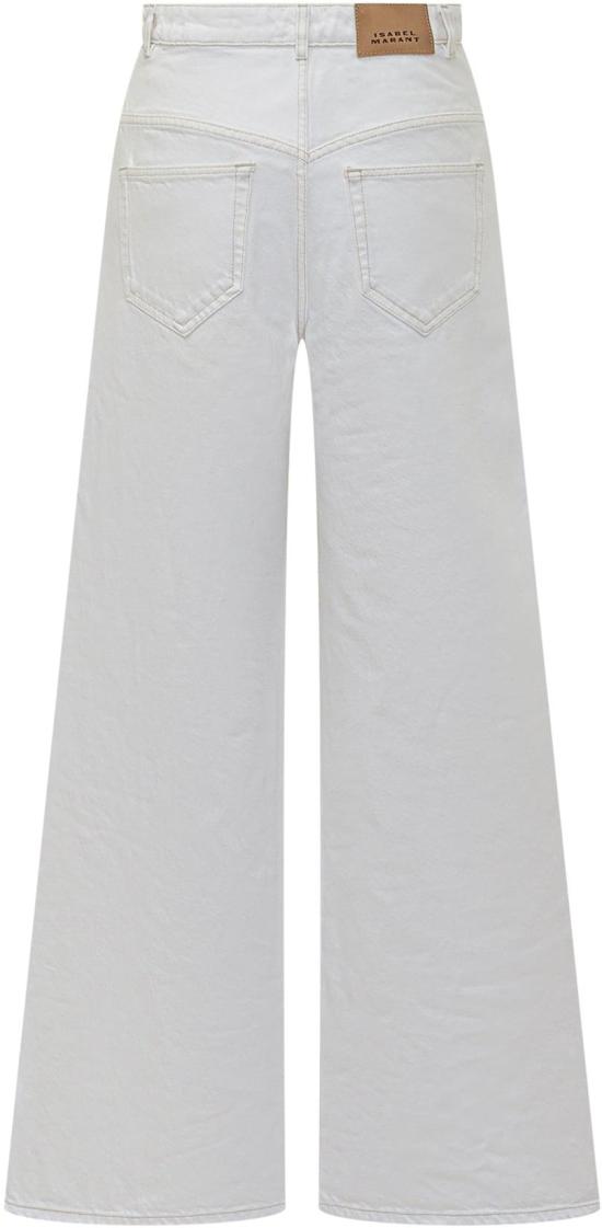 26SS 이자벨마랑 데님 팬츠 26PPA0052FBD1H02I20WHSS26 WHITE - ISABEL MARANT
