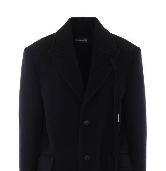 26FW 앤 드뮐미스터 코트 14262 FA510099 BLACK - ANN DEMEULEMEESTER