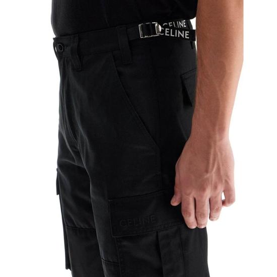  셀린느 카고 팬츠 CE 9137706696916 BLACK - CELINE