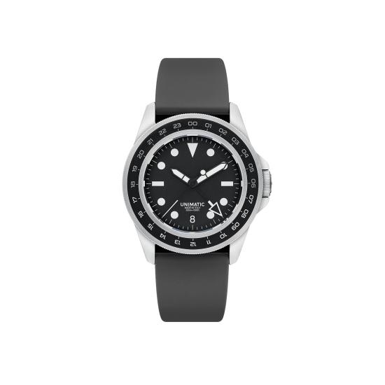 26FW 유니마틱 손목시계 W26UNIMU1GMT AEB MATTE BLACK