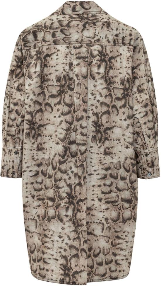 26SS 핑코 미디 원피스 106842A3B1CZ9SS26 BEIGE - PINKO