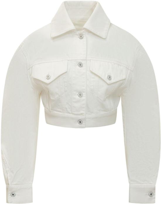 26SS 지방시 데님 자켓 BW00US516T130SS26 WHITE