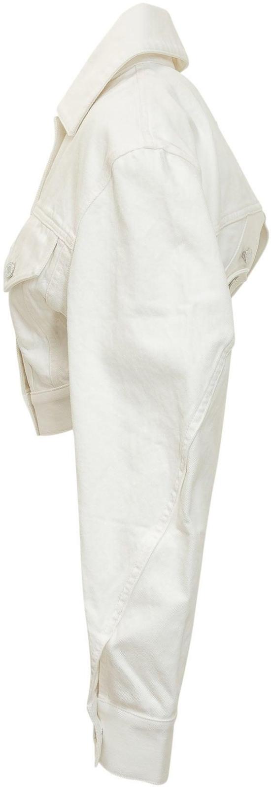 26SS 지방시 데님 자켓 BW00US516T130SS26 WHITE - GIVENCHY