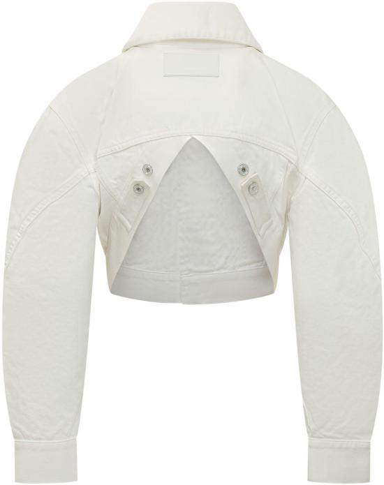 26SS 지방시 데님 자켓 BW00US516T130SS26 WHITE - GIVENCHY