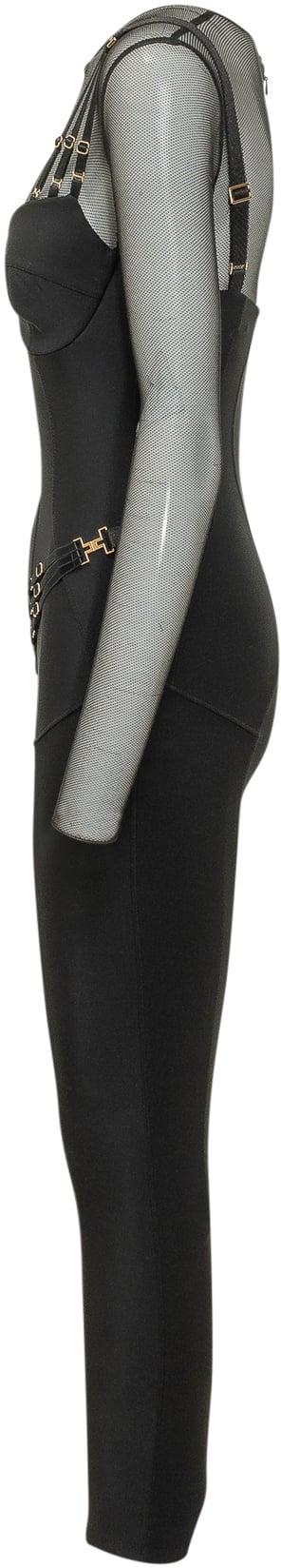 26SS 엘리자베타프랜치 점프수트 TU05661E2110SS26 BLACK - ELISABETTA FRANCHI
