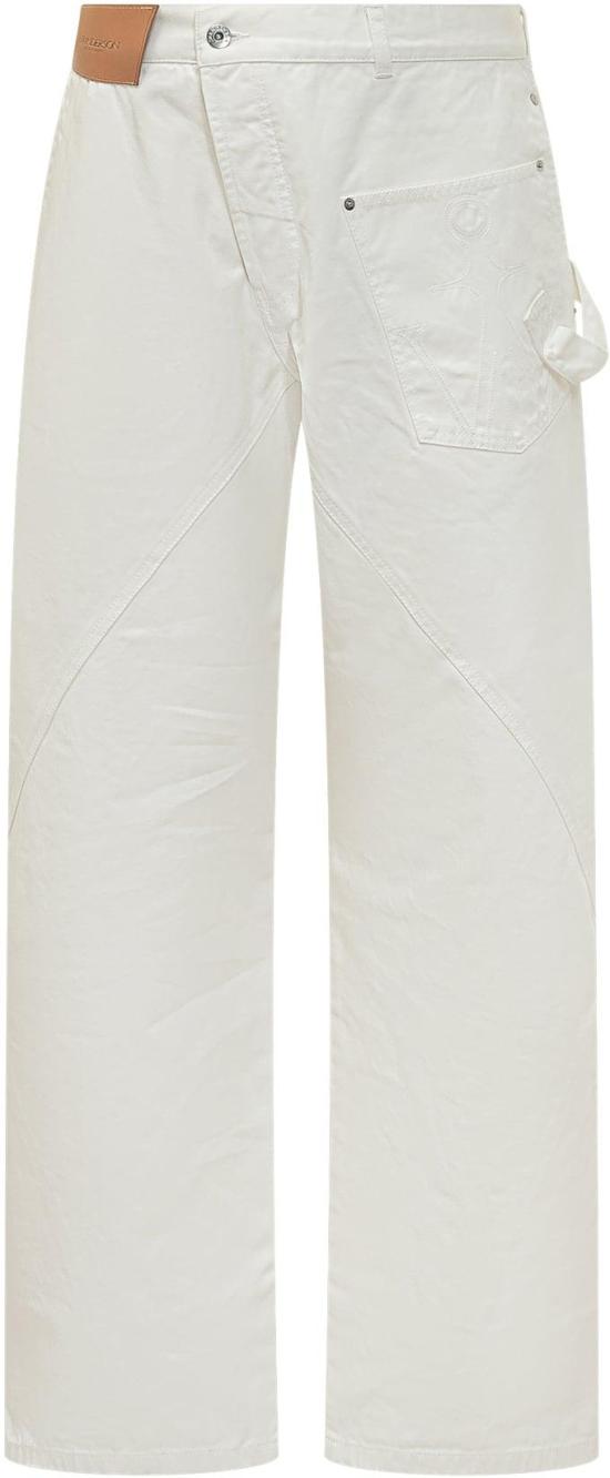 26SS JW앤더슨 데님 팬츠 DT0126PG1933002SS26 WHITE