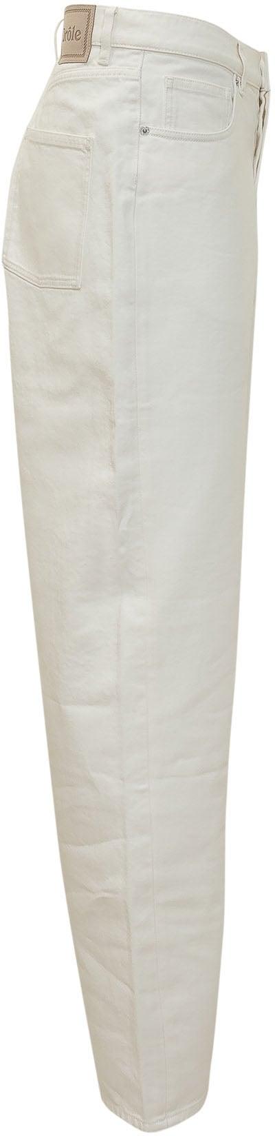 26SS 드롤드무슈 데님 팬츠 KBP199CO285OWSS26 WHITE - DROLE DE MONSIEUR