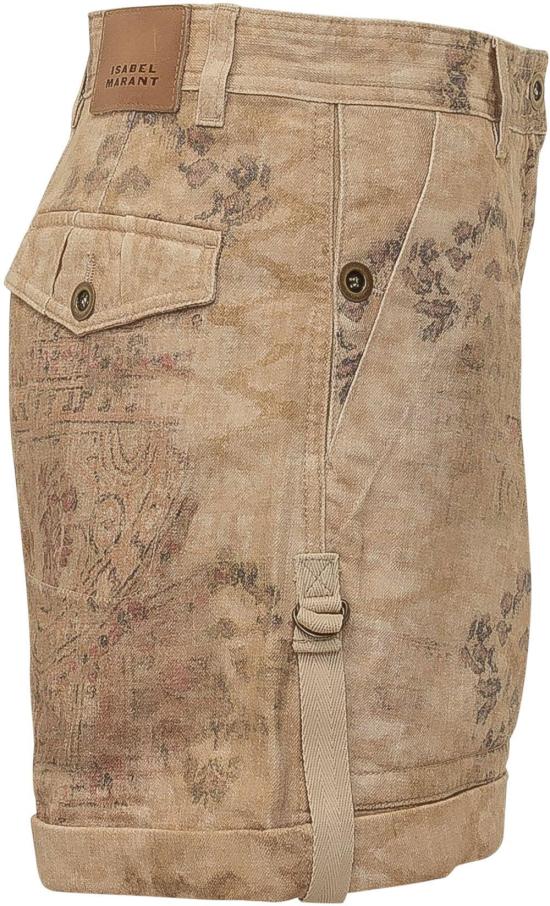 26SS 이자벨마랑 숏팬츠 26ESH0318FAD2I04I90DTSS26 BEIGE - ISABEL MARANT