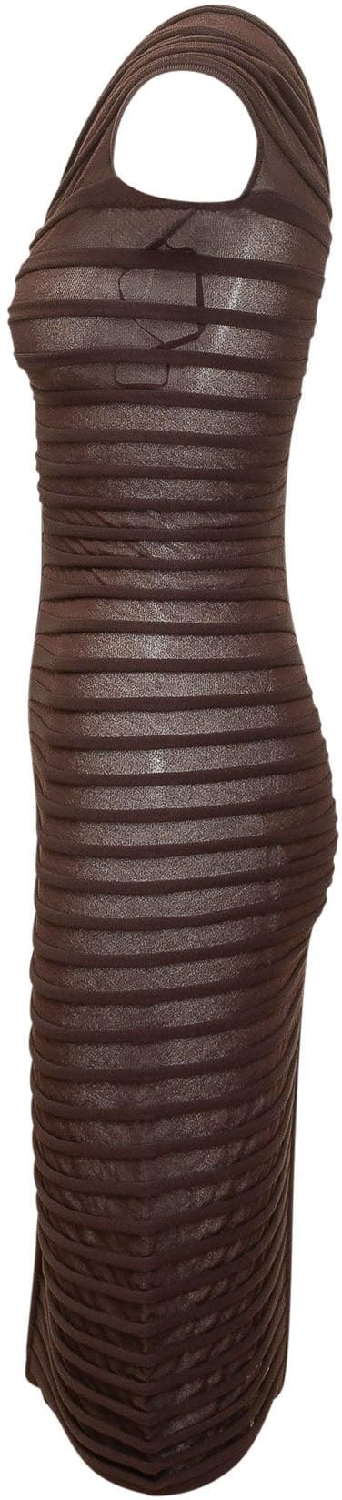 26SS 엘리자베타프랜치 롱 원피스 AM26T62E2644SS26 BROWN - ELISABETTA FRANCHI