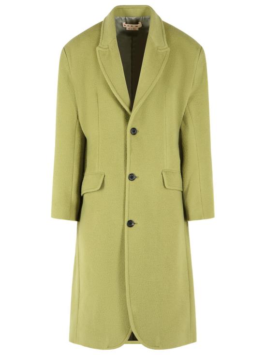 26FW 마르니 코트 TUMU0157U0 UTWA4900V16 Green