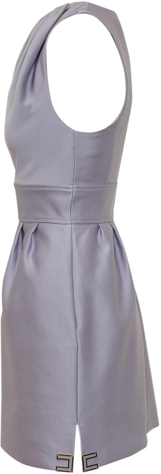 26SS 엘리자베타프랜치 숏 원피스 AB87561E2EV7SS26 LICHTGREY - ELISABETTA FRANCHI