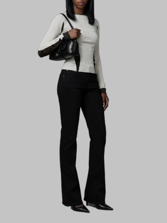 26FW 하이쿠레 데님 팬츠 HEW03397 BLACK - HAIKURE