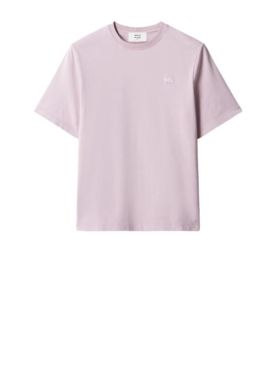 26FW 메종키츠네 반팔 티셔츠 OW00130KJBIT8 0611 MISTY LILAC FADED