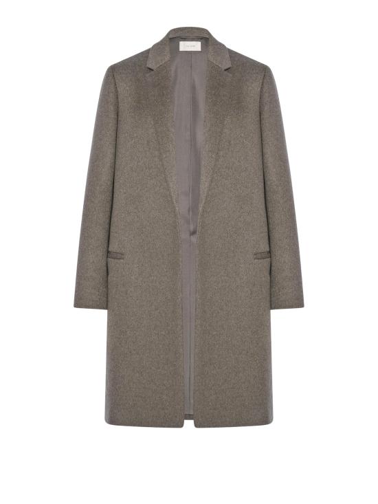 26FW 더로우 시엘 더블페이스 캐시미어 코트 R000245 W3644 DLA DRIFTWOOD MELANGE