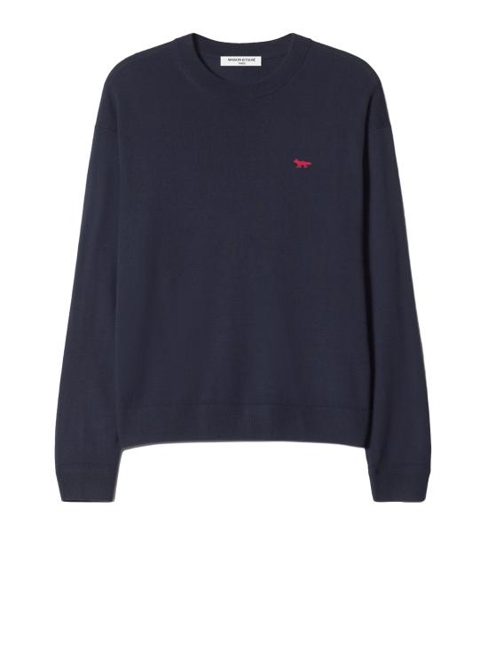26FW 메종키츠네 스웨터 MRMKJ24KT1239 0413 BLUE