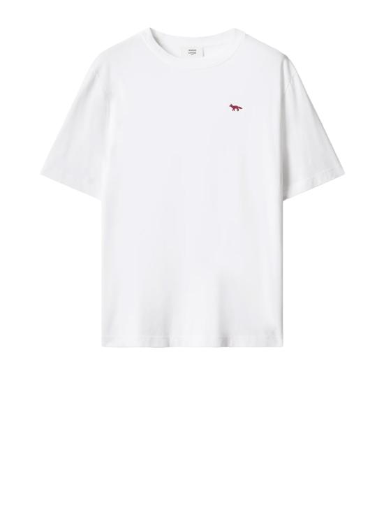 26FW 메종키츠네 반팔 티셔츠 MRMJT00KJ7026 P100 WHITE