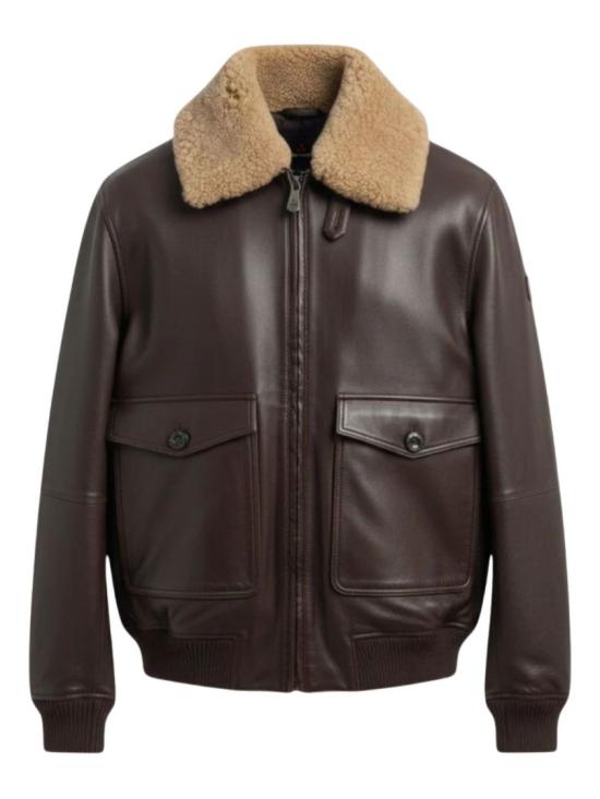 25FW 페트레이 무스탕 PEU563199012390494 Brown - PEUTEREY