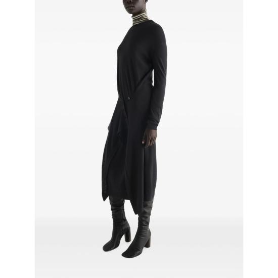 26FW 르메르 미디 원피스 DR1180 LK1063BK999 BLACK - LEMAIRE
