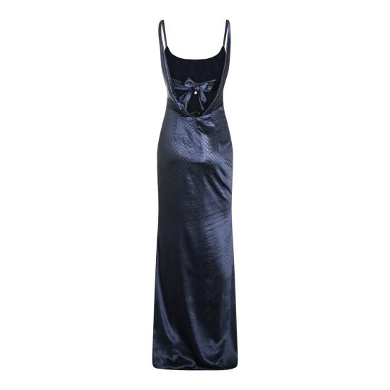 26FW 엘리자베타프랜치 롱 원피스 ABR0567E2 H88 BLU NOTTE - ELISABETTA FRANCHI