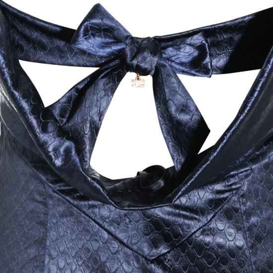 26FW 엘리자베타프랜치 롱 원피스 ABR0567E2 H88 BLU NOTTE - ELISABETTA FRANCHI