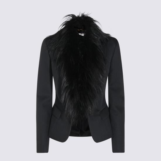 26FW 엘리자베타프랜치 수트 자켓 GI28967E2 110 NERO - ELISABETTA FRANCHI