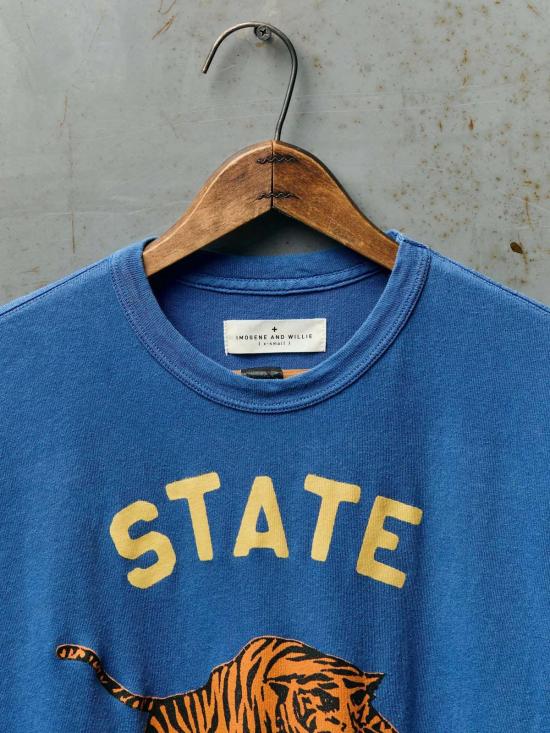  Imogene + Willie 반팔 티셔츠 이모진 + 윌리 "스테이트" 티 - OTHER BRANDS