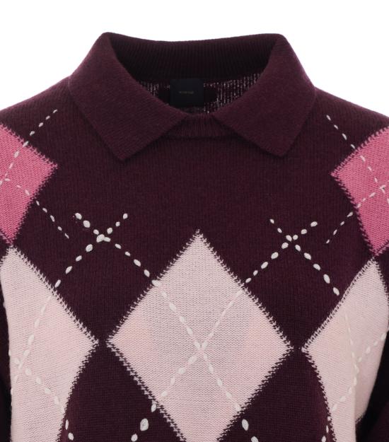 26FW 핑코 터틀넥 107286 A3IEYN2 Red - PINKO