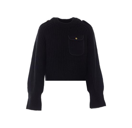 26FW 핑코 스웨터 107803 A3OHZ99 BLACK