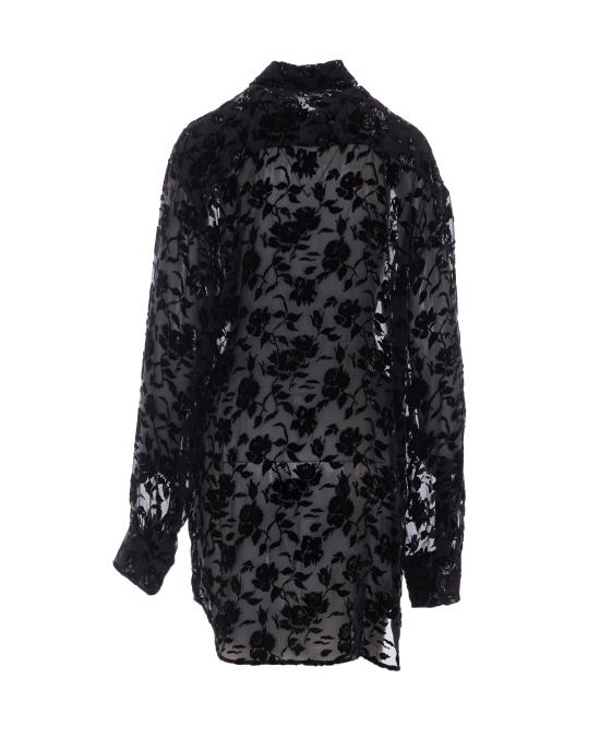 26FW 앤 드뮐미스터 블라우스 10219 FA749099 Black - ANN DEMEULEMEESTER