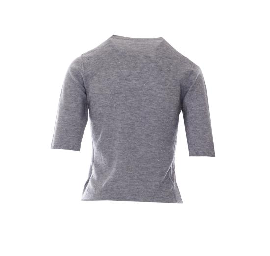 26FW 파비아나 필리피 반팔 티셔츠 MAD216F092 D7228132 GREY - FABIANA FILIPPI