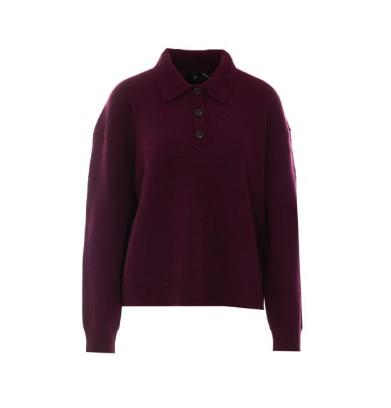26FW 애니빙 터틀넥 A0912289 BGN28BURGUNDY Red