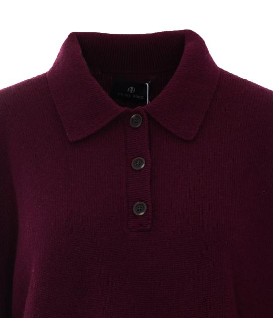 26FW 애니빙 터틀넥 A0912289 BGN28BURGUNDY Red - ANINE BING
