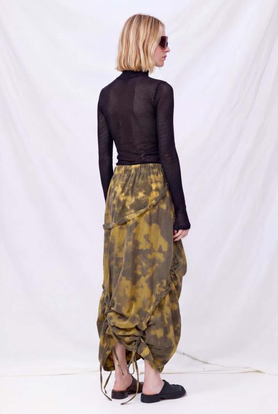  Lueder 롱 스커트 루더 보텍스 러치드 스커트 - OTHER BRANDS