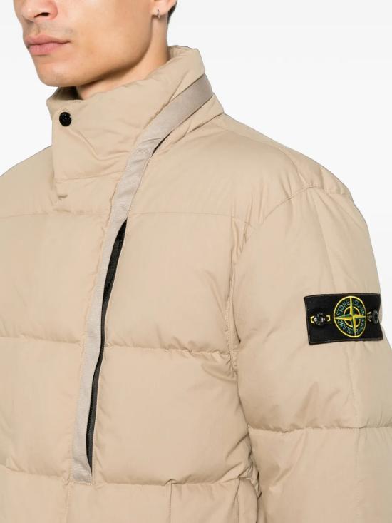26FW 스톤 아일랜드 숏패딩 L2S154100046S0462 V0094 Beige - STONE ISLAND