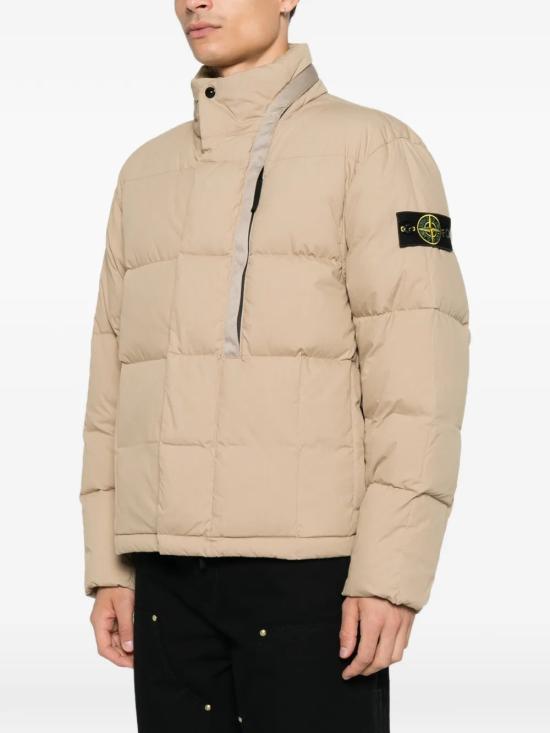 26FW 스톤 아일랜드 숏패딩 L2S154100046S0462 V0094 Beige - STONE ISLAND
