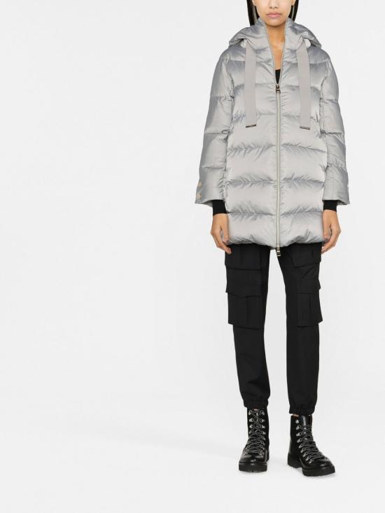26FW 에르노 새틴 A-셰이프 재킷 PI1304D 12170Z9406 Grigio - HERNO