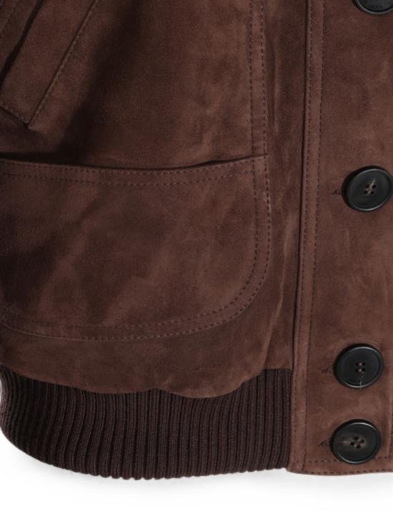 26FW 디 아티코 무스탕 261WCB00130 LBT144AA204 Dark brown - THE ATTICO