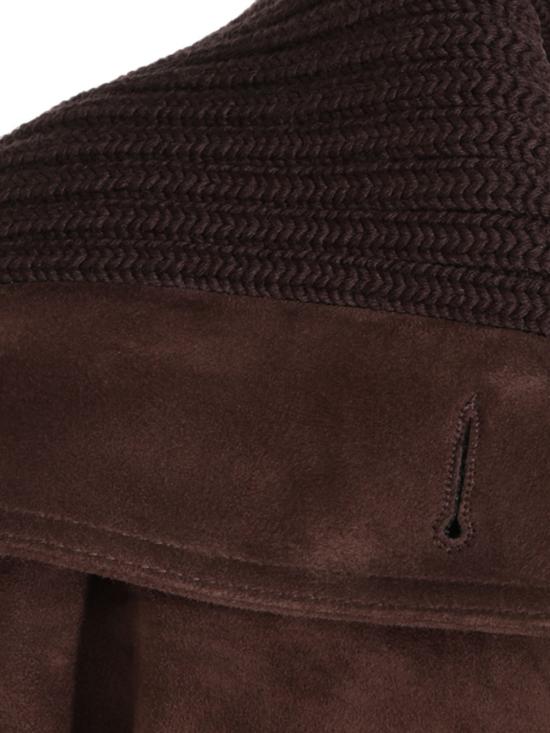 26FW 디 아티코 무스탕 261WCB00130 LBT144AA204 Dark brown - THE ATTICO