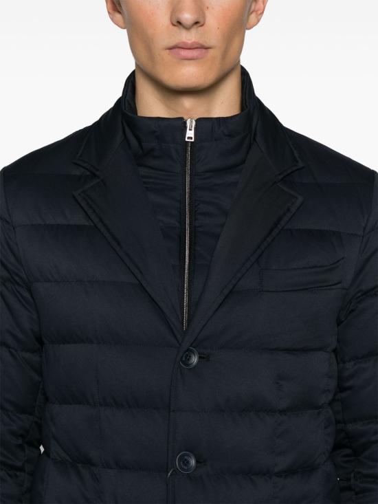 26FW 에르노 숏패딩 PI001177U 12414Z9200 Navy - HERNO