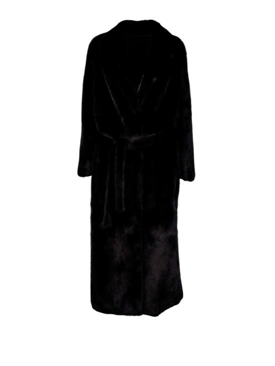 26FW 시모네타 코트 F06CO209M5 AR 001 BLACK