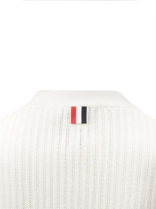 26FW 톰브라운 가디건 FKC718B Y3009100 White - THOM BROWNE