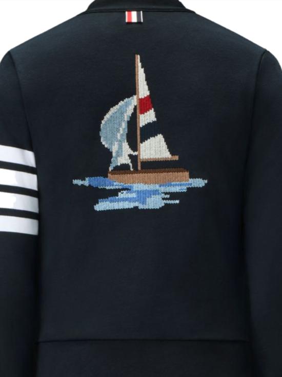 26FW 톰브라운 가디건 MJT582E 00535415 Navy - THOM BROWNE