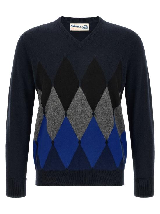 26FW 발렌타인 스웨터 B2P00112KA893561 Blue