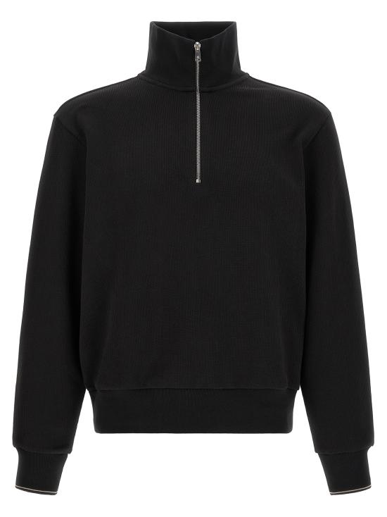 26FW 휴고보스 집업 니트 50565026001 Black