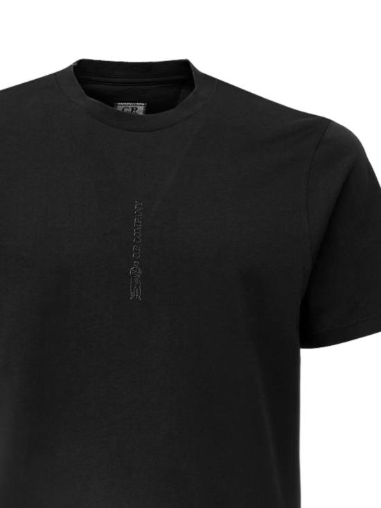 26FW 씨피 컴퍼니 반팔 티셔츠 21CMTS184A 005100W999 BLACK - C.P. COMPANY