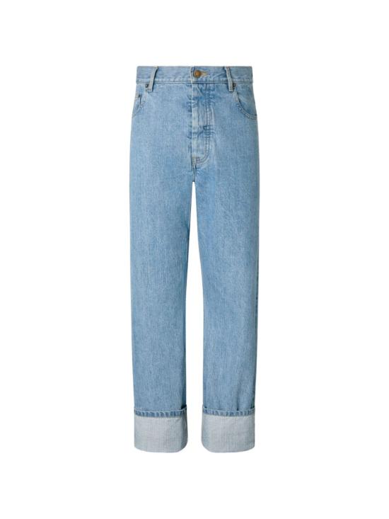 26FW 톰브라운 셀비니 데님 팬츠 MTU345S F1215480 Light Blue