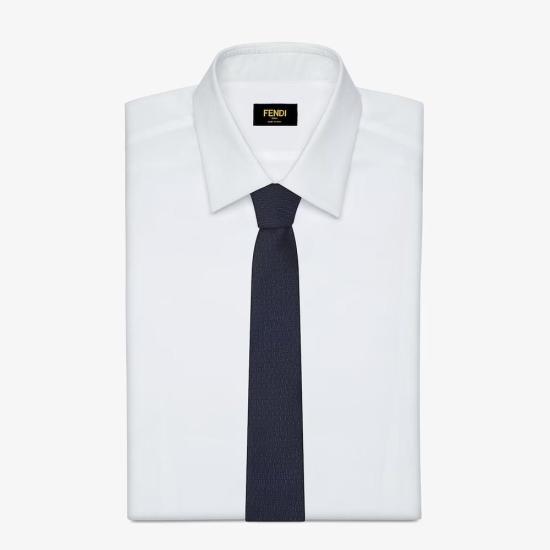  펜디 넥타이 ULT 010345 BLEU TU NAVY - FENDI