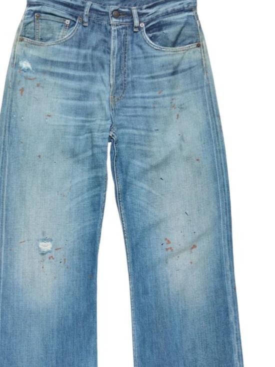 26FW 아크네 스튜디오 레귤러 핏 진 2021M B00458 863 MID BLUE - ACNE STUDIOS
