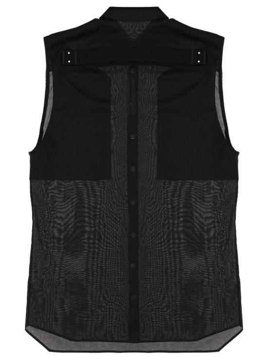 26SS 릭 오웬스 탑 RU01F2229 CV09 BLACK - RICK OWENS